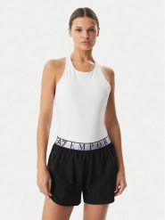 EA7 Emporio Armani Body 7W001122 AF12625 U0002 Biały Slim Fit. Białe body EA7 Emporio Armani, bez wzorów, z syntetyku. Za 399.99 zł.
