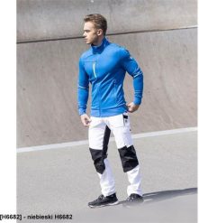 Ardon Stretchowa męska bluza ze stójką z technicznego materiału ARDONTOPLYRON nie elektryzuje się elementy odblaskowe niebieski H6682 4XL. Niebieskie bluzy męskie Ardon, m, bez wzorów, bez ramiączek, bez kaptura. Za 178.85 zł.