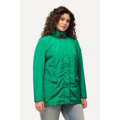 Damskie Kurtka funkcyjna HYPRAR stójka kaptur 2-kierunkowy zamek błyskawiczny. Zielone kurtki sportowe damskie Ulla Popken, plus size, bez wzorów, z materiału, bez ramiączek, bez kaptura, trekkingowe. W wyprzedaży za 343.99 zł.