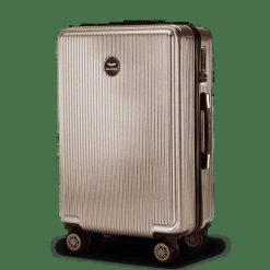 Walizka średnia Wings PC African Eagle 2.0 24" BRONZE. Brązowe walizki damskie Wings, bez wzorów, z materiału, średnie. Za 259.90 zł.
