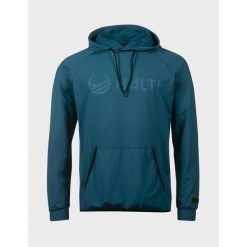 Bluza z kapturem męska Halti Dynamic. Niebieskie bluzy męskie Halti, m, bez wzorów, z kapturem. Za 449.99 zł.
