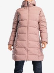 Płaszcz puchowy damski Hannah Gaia. Czerwone płaszcze damskie Hannah, l, bez wzorów, z puchu, bez kołnierzyka, bez kaptura. Za 469.99 zł.