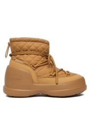 Moon Boot Śniegowce Mb Mezzaluna Quilted Mid Wp 80D2500020 Brązowy. Brązowe śniegowce damskie Moon Boot, z materiału, bez zapięcia. Za 899.99 zł.