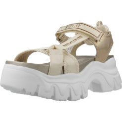 Sandały REPLAY JUYCE JR Złoty. Żółte buty zimowe męskie Replay, bez wzorów, z syntetyku, bez obcasa, bez zapięcia. Za 277.99 zł.