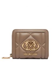 LOVE MOSCHINO Portfel JC5641PP0PLC0105 Beżowy. Brązowe portfele damskie Love Moschino, ze skóry. Za 459.99 zł.