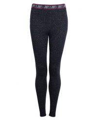Juicy Couture Legginsy | JWTKB179522 | High Waisted Leg | Kobieta | Granatowy. Niebieskie legginsy damskie Juicy Couture, bez wzorów, z bawełny. W wyprzedaży za 149.00 zł.