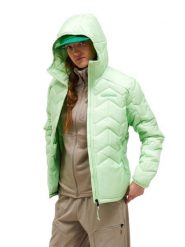 Kurtka Peak Performance damska Elevate Liner Hood Jacket zielona - XS. Zielone kurtki sportowe damskie Peak Performance, l, bez wzorów, z materiału, bez ramiączek, bez kaptura, narciarskie. Za 1,059.00 zł.