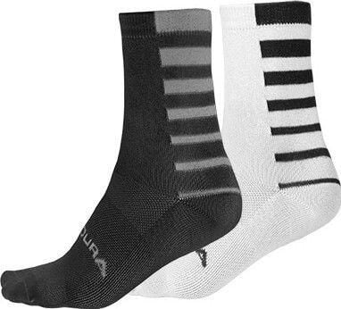 Skarpetki Endura Coolmaxョ Stripe (x2). Białe skarpetki damskie ENDURA, bez wzorów, z tkaniny. Za 67.99 zł.