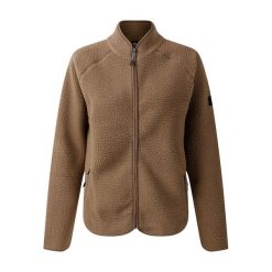 Bluza Polarowa Damska Excursion. Brązowe bluzy damskie Dare 2B, bez wzorów, z polaru, sportowe, bez ramiączek, bez kaptura. Za 123.99 zł.