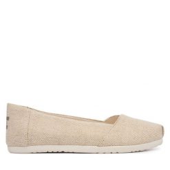 Baleriny Toms. Brązowe balerinki damskie Toms, bez wzorów, bez obcasa, bez zapięcia. Za 249.99 zł.