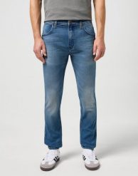 WRANGLER GREENSBORO MĘSKIE SPODNIE JEANSOWE JEANSY DŻINSY CRAFTED 112350835. Jeansy męskie Wrangler, z jeansu. Za 229.99 zł.