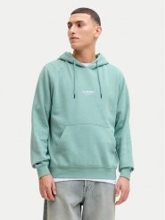 Jack & Jones Bluza Soho 12278789 Zielony Relaxed Fit. Zielone bluzy męskie Jack & Jones, l, bez wzorów, z bawełny, bez ramiączek, bez kaptura. Za 179.99 zł.