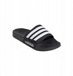 Adidas Klapki Adilette Shower Velcro (KJ0050). Klapki męskie Adidas, bez wzorów, bez zapięcia. Za 94.64 zł.