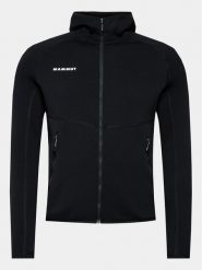 Mammut Bluza Aconcagua Ml Hooded Jacket 1014-04281-0001-115 Czarny Athletic Fit. Czarne bluzy męskie Mammut, m, bez wzorów, z syntetyku, bez ramiączek, bez kaptura. Za 719.99 zł.