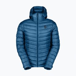 Kurtka ocieplana męska SCOTT Insuloft Tech Primaloft Hoody. Niebieskie kurtki męskie Scott, m, bez wzorów, z puchu, sportowe, bez kaptura. Za 589.99 zł.