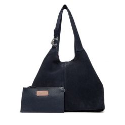 Torebka Coccinelle. Niebieskie shopperki damskie Coccinelle, bez wzorów, bez dodatków. Za 1,399.00 zł.