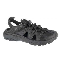 Męskie Sandały Peakfreak Rush. Czarne sandały męskie Columbia, bez wzorów, z materiału, bez zapięcia. Za 469.99 zł.
