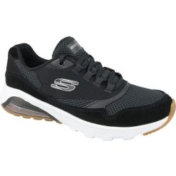 Buty sportowe Sneakersy damskie, Skechers Skech-Air Extreme. Czarne obuwie sportowe damskie Skechers, bez wzorów, bez zapięcia, trekkingowe. Za 209.99 zł.