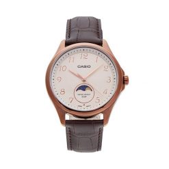 Zegarek Casio. Brązowe zegarki męskie Casio, bez wzorów. Za 699.99 zł.