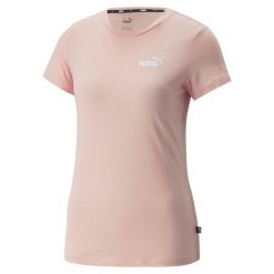 T-shirt z krótkim rękawem damski Puma ESS+ EMBROIDERY. Czerwone t-shirty damskie Puma, s, bez wzorów, casualowe, bez kołnierzyka, bez ramiączek. Za 97.90 zł.