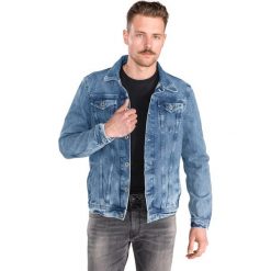 Pepe Jeans Belfie Kurtka Niebieski. Niebieskie kurtki męskie Pepe Jeans, na wiosnę, l, bez wzorów, z bawełny, bez kaptura. Za 533.95 zł.