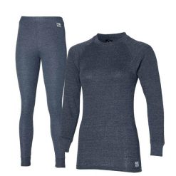 Heatkeeper zestaw termiczny damskie comfort - koszulka + legginsy termoaktywne. Brązowe legginsy damskie HEAT KEEPER, bez wzorów, ze skóry. Za 179.99 zł.