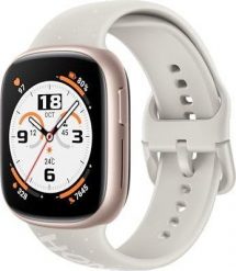 Smartwatch Honor Watch 4 Beżowy (5502AAUC). Brązowe zegarki smartwatch HONOR, bez wzorów. Za 740.99 zł.