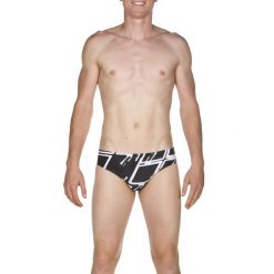 Kąpielówki slipy męskie na basen Arena Blare Brief. Białe kąpielówki męskie ARENA, m, bez wzorów. Za 49.99 zł.