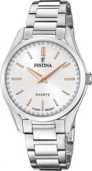 Zegarek Festina Zegarek damski Festina F20583-1 CYRKONIE srebrny. Szare zegarki damskie Festina, srebrne. Za 381.00 zł.