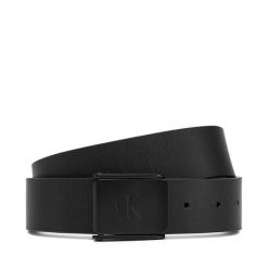 Pasek Męski Calvin Klein Jeans. Czarne paski męskie Calvin Klein Jeans, z jeansu, casualowe. Za 209.99 zł.