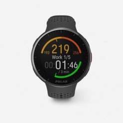 Second Life - Zegarek z GPS Polar Pacer Pro Black - Stan Bardzo Dobry. Czarne zegarki męskie Polar, bez wzorów, z polaru. Za 748.99 zł.