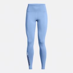 Legginsy treningowe damskie Under Armour Campus Graphic. Niebieskie legginsy damskie Under Armour, bez wzorów. Za 99.99 zł.