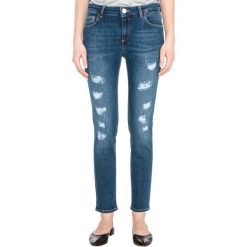 Trussardi Jeans 206 Dżinsy Niebieski. Niebieskie jeansy damskie TRUSSARDI JEANS, bez wzorów, z bawełny. Za 593.95 zł.
