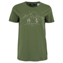 Koszulka Damska Filandra VX Wild Adventures. Zielone bluzki damskie Regatta, xl, bez wzorów, sportowe, bez kołnierzyka, bez ramiączek. Za 41.99 zł.