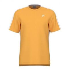 Koszulka z krótkim rękawem męska SLICE. Żółte koszulki sportowe męskie Head, m, bez wzorów, z bawełny, bez ramiączek, tenisowe. Za 314.99 zł.