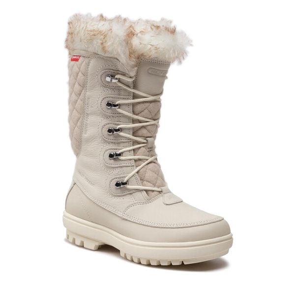 Śniegowce Helly Hansen. Brązowe śniegowce damskie Helly Hansen, bez zapięcia. Za 599.99 zł.