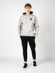Champion Bluza "Hoodie" | HBGF89H586NKA | Mężczyzna | Szary. Szare bluzy męskie Champion, m, bez wzorów, z bawełny, bez kaptura. W wyprzedaży za 179.00 zł.