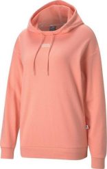 Puma Bluza damska Puma Modern Basics Hoodie TR morelowa 585933 26 M. Pomarańczowe bluzy damskie Puma, m, bez wzorów, bez ramiączek, bez kaptura. Za 250.20 zł.