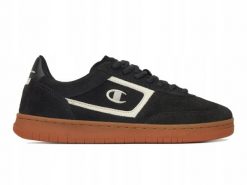 BUTY damskie CHAMPION S11759-KK006 stylowe czarne trampki skóra 36. Czarne trampki i tenisówki damskie Champion, bez wzorów, z materiału, bez zapięcia. Za 264.00 zł.