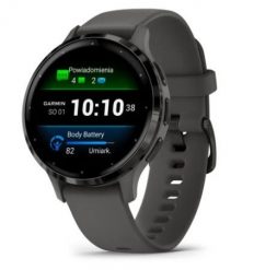 Garmin Venu 3s ciemnoszary. Szare zegarki sportowe Garmin, z aplikacjami, do biegania. Za 1,649.00 zł.