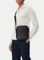 Beverly Hills Polo Club Saszetka C-BHPC-L-018-08 Czarny. Czarne saszetki i nerki męskie Beverly Hills Polo Club, bez wzorów, z materiału. Za 199.99 zł.