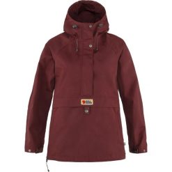 Kurtka przeciewiatrowa damska Fjallraven Vardag Anorak. Czerwone kurtki sportowe damskie Fjällräven, xs, bez wzorów, z jeansu, bez ramiączek, bez kaptura, trekkingowe. Za 983.95 zł.