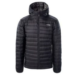 Kurtka męska pikowana Hi-Tec Cash - czarna, Rozmiar L. Czarne kurtki męskie Hi-tec, l, bez wzorów, z polaru, bez kaptura. Za 249.99 zł.