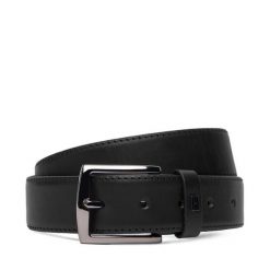 Pasek Męski Tommy Hilfiger. Czarne paski męskie Tommy Hilfiger. Za 239.99 zł.