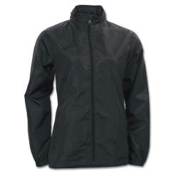 Kurtka do biegania damska Joma Galia przeciwdeszczowa. Czarne kurtki sportowe damskie Joma, m, bez wzorów, bez ramiączek, bez kaptura, do biegania. Za 123.99 zł.