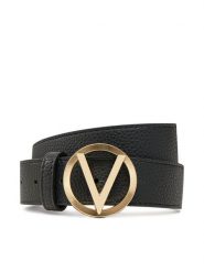 Valentino Pasek VCS7VQ03 Czarny. Czarne paski damskie Valentino, bez wzorów, ze skóry. Za 179.99 zł.