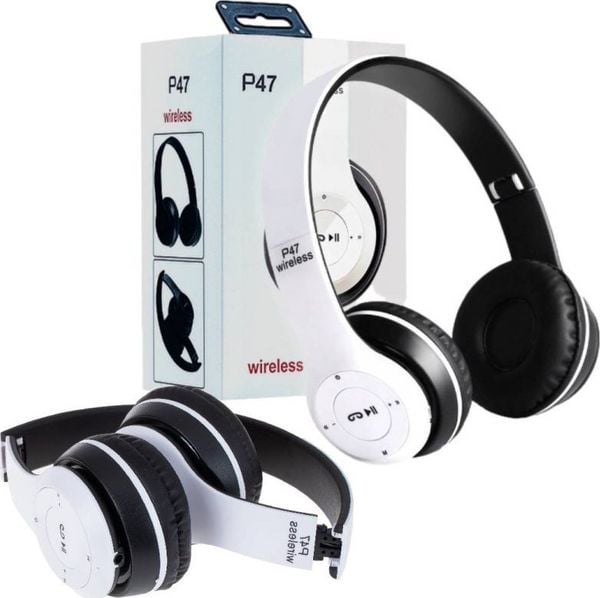 Słuchawki PrzydaSie Słuchawki Bezprzewodowe Nauszne Bluetooth P47 Mp3. Słuchawki bezprzewodowe PrzydaSie. Za 11.58 zł.