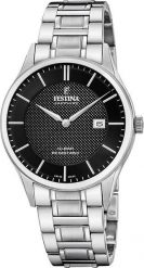 Zegarek męski Festina F20067-6 srebrny. Szare zegarki męskie Festina, bez wzorów, srebrne. Za 1,208.81 zł.