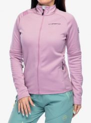 Bluza rozpinana damska La Sportiva Elements Jkt. Czerwone bluzy damskie La Sportiva, xs, bez wzorów, z lyocellu, bez ramiączek, bez kaptura. Za 445.49 zł.