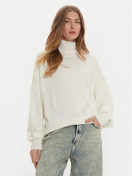 ViCOLO Sweter 77039S Écru Regular Fit. Swetry nierozpinane damskie ViCOLO, s, bez wzorów, z syntetyku, bez kołnierzyka, bez ramiączek. Za 209.99 zł.